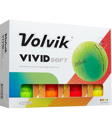 Amazon.com : Volvik Vimax Golf Balls - Matte Orange : Sports